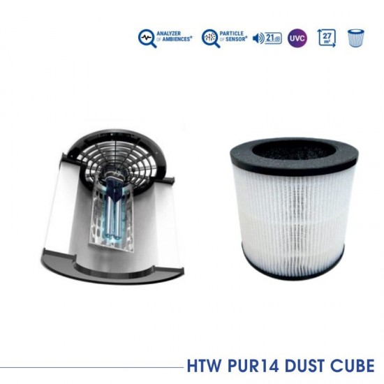 Въздухопречиствател HTWPUR14DUSTCUBE - Въздухо пречистватели Въздухопречиствател HTWPUR14DUSTCUBE