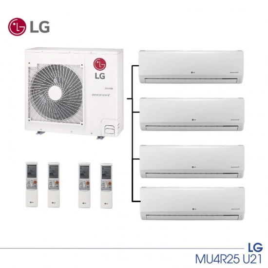 Външно тяло за мултисплит инверторна система LG