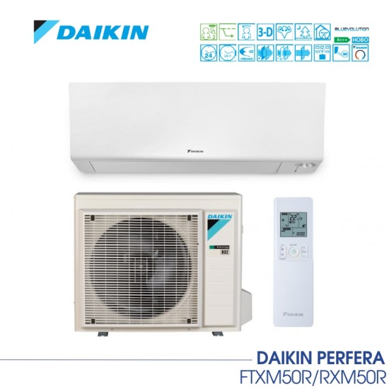 Инверторен климатик DAIKIN PERFERA FTXM50R/RXM50R - DAIKIN Инверторен климатик DAIKIN PERFERA FTXM50R/RXM50R