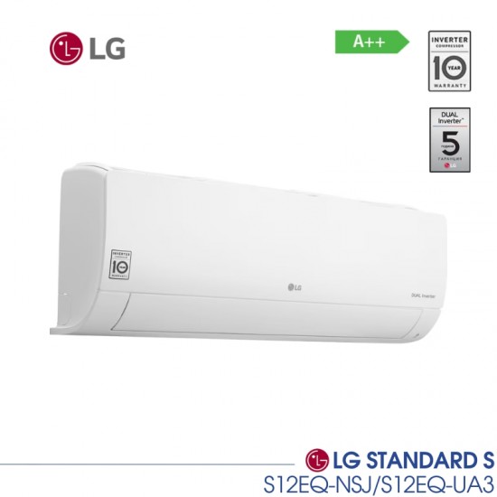 Инверторен климатик LG STANDARD S S12EQ-NSJ/S12EQ-UA3 - LG Инверторен климатик LG STANDARD S S12EQ-NSJ/S12EQ-UA3