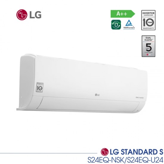 Инверторен климатик LG STANDARD S S24EQ-NSK/S24EQ-U24