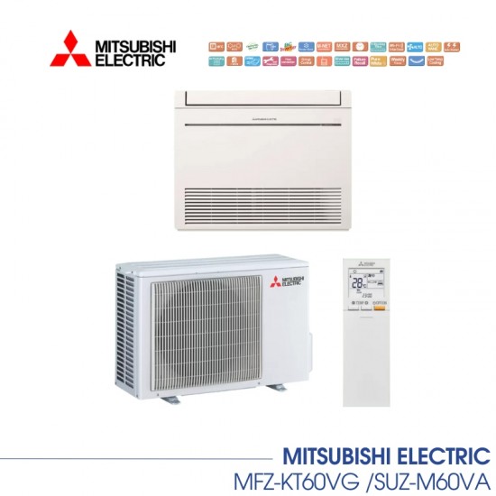 Подов инверторен климатик MITSUBISHI ELECTRIC MFZ-KT60VG/SUZ-M60VA