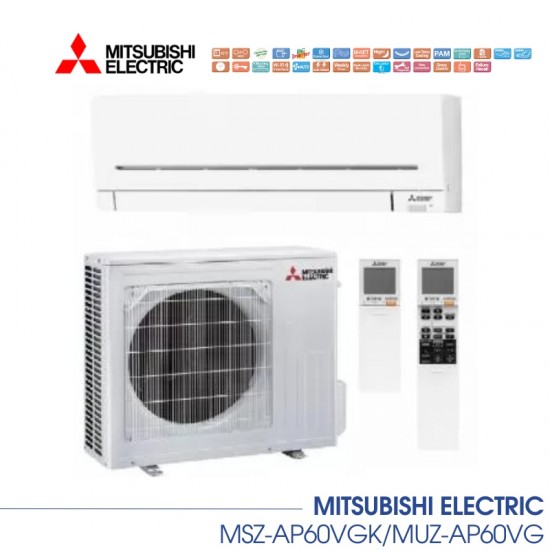 Инверторен климатик MITSUBISHI ELECTRIC MSZ-AP60VGK/MUZ-AP60VG - MITSUBISHI ELECTRIC Инверторен климатик MITSUBISHI ELECTRIC MSZ-AP60VGK/MUZ-AP60VG