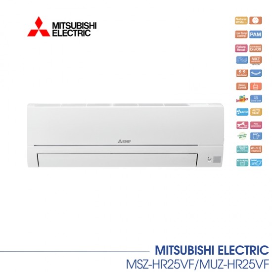 Инверторен климатик MITSUBISHI ELECTRIC MSZ-HR25VF/MUZ-HR25VF