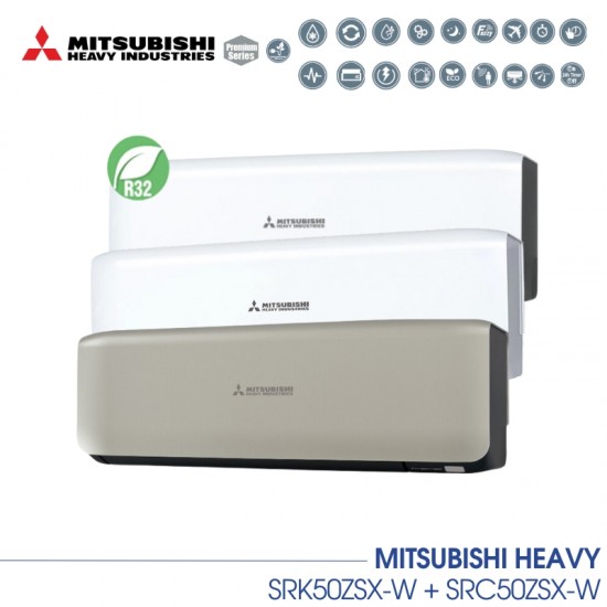 Инверторен климатик MITSUBISHI Heavy SRK50ZSX-W/SRC50ZSX-W
