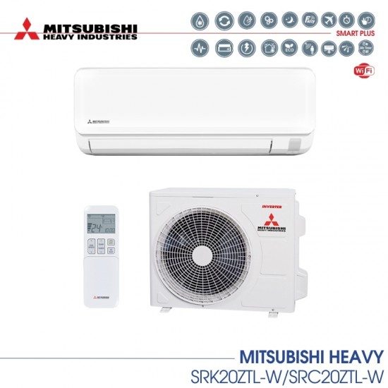 Инверторен климатик MITSUBISHI Heavy SRK20ZTL-W/SRC20ZTL-W