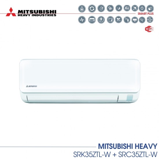 Инверторен климатик MITSUBISHI Heavy SRK35ZTL-W/SRC35ZTL-W - MITSUBISHI HEAVY INDUSTRIES Инверторен климатик MITSUBISHI Heavy SRK35ZTL-W/SRC35ZTL-W