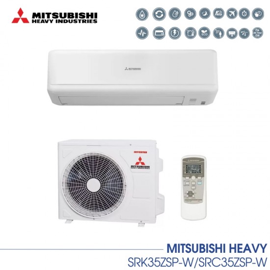 Инверторен климатик MITSUBISHI Heavy SRK35ZSP-W/SRC35ZSP-W