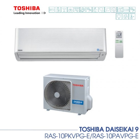 Хиперинверторен климатик TOSHIBA Super Daiseikai 9